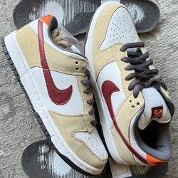 Crimson Nike SB Dunk Low’s