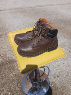 Brahma Men's Liner New Size 11.5 Waterproof 6" Steel Toe Work Boots in brown