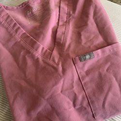 FIGS 1 Pocket Top (MAUVE)