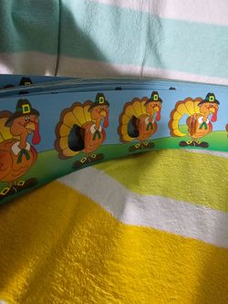 Classroom Decor Accents Bulletin Board Borders Turkey 🇹🇷 Pop-Outs/Carson Dellosa