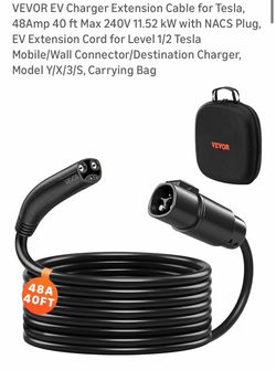 Tesla extension charger cable