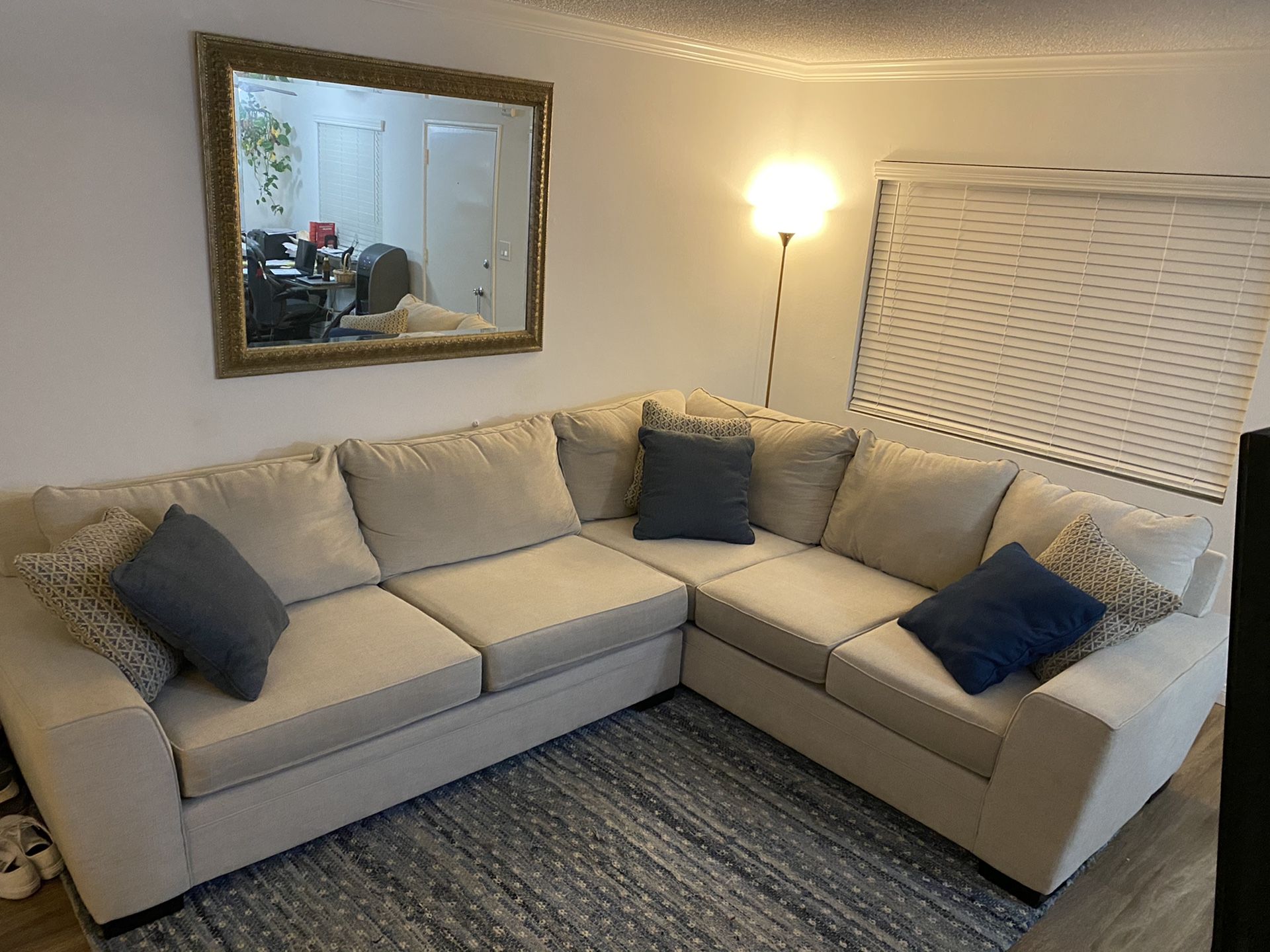 Living Spaces Couch - Newer/Clean - $699