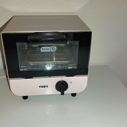 Retro Pastel Pink Toaster Oven