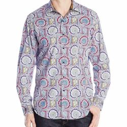 RARE Vintage Robert Graham R.H. Macy CLASSIC FIT Paisley Shirt - Size XL - NWT - NOS - BRAND NEW WITH TAGS 