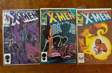 Uncanny X-Men Marvel Comics Issues 174, 196, 198