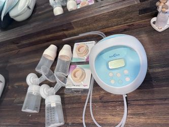 Spectra breast pump with accessories