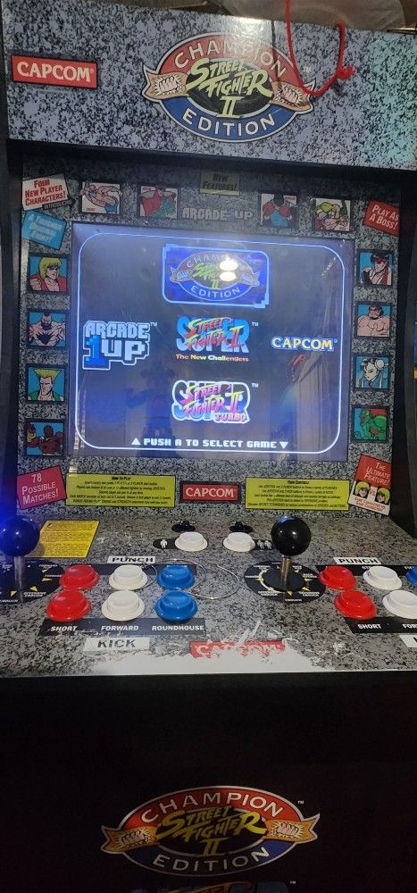 Arcade (Strert Fighter II) edition 