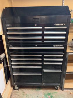 Husky Ball Bearing Tool Chest and Cabinet Combo