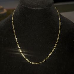 14k Figaro Chain 21”
