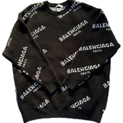 Balenciaga sweatshirt Wool jumper knitted Size 34 
