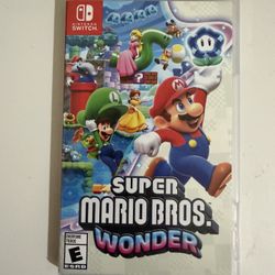 Super Mario Bros Wonder- Switch