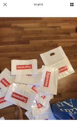 Supreme plastic best sale bag for sale
