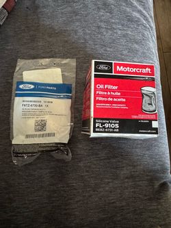 OEM Ford  Oil filter & oil drain plug