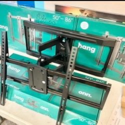 Tv Wall Mount Fits 50”-86 Led TVs New In Box We Also Do Install 