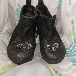 Size 4 Sparkly Cat Toddler Boots Wonder Nation