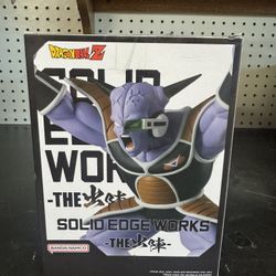 Banpresto Solid Edge Works Ginyu Figure Dragon Ball Z Anime Boxed