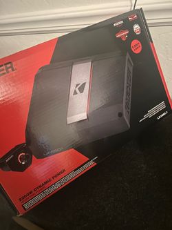 LX kicker amplifier