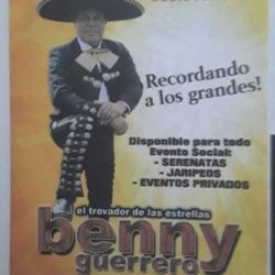 Cantante De Ranchero Beny Guerrero 