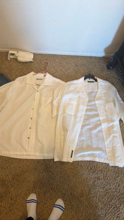 Men’s clothing lot shirts