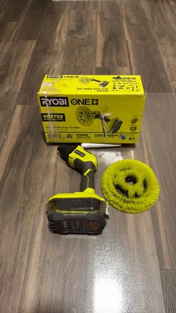RYOBI ONE+ 18V Cordless VORTEX Power/Electric Spin Scrubber (Tool Only)