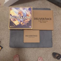 Delivernace Board Game, Miniatures and Acrylic Standees