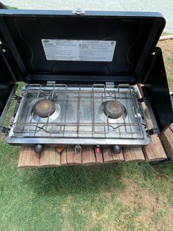 Propane stove 2 burners good for camping electronics ignition