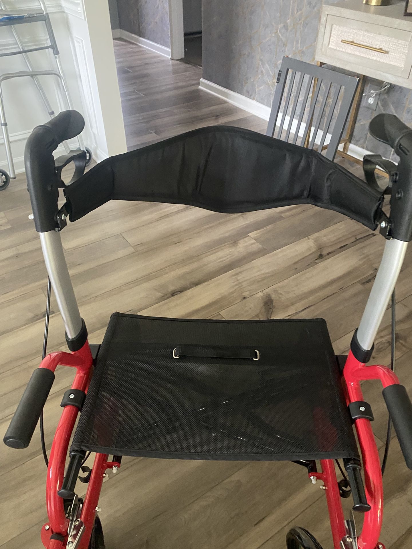 2 and 1 walker and transport chair