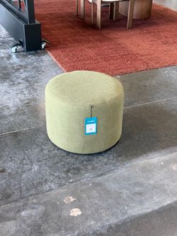 Joybird Hanna Petite Ottoman (Faithful Olive)
