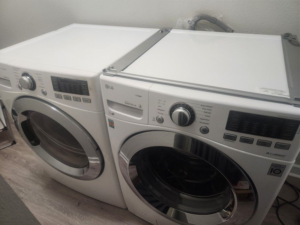 5 Year Old LG Steam Washer & Dryer W/ 10 Year Warranty