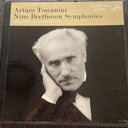 Vinyl Arturo Toscanini 9 Beethoven Symphonies 