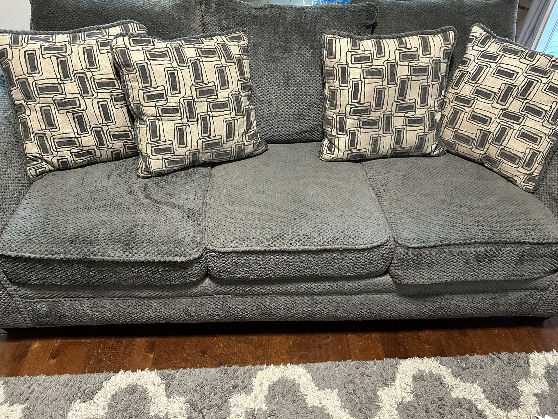 Grey sofa