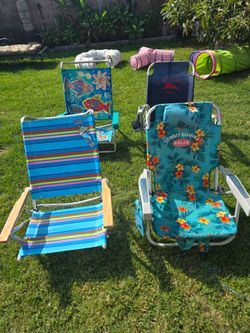 Beach chairs