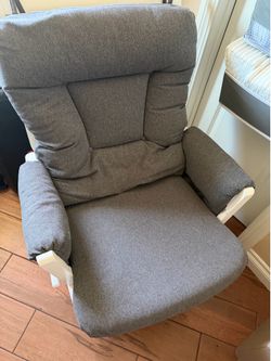 Rocking Chair Glider with ottoman