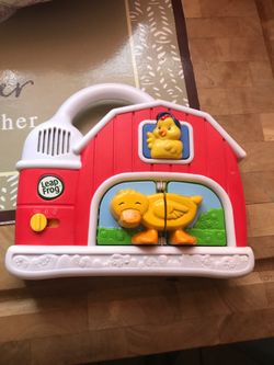 Leap frog animal fridge magnet