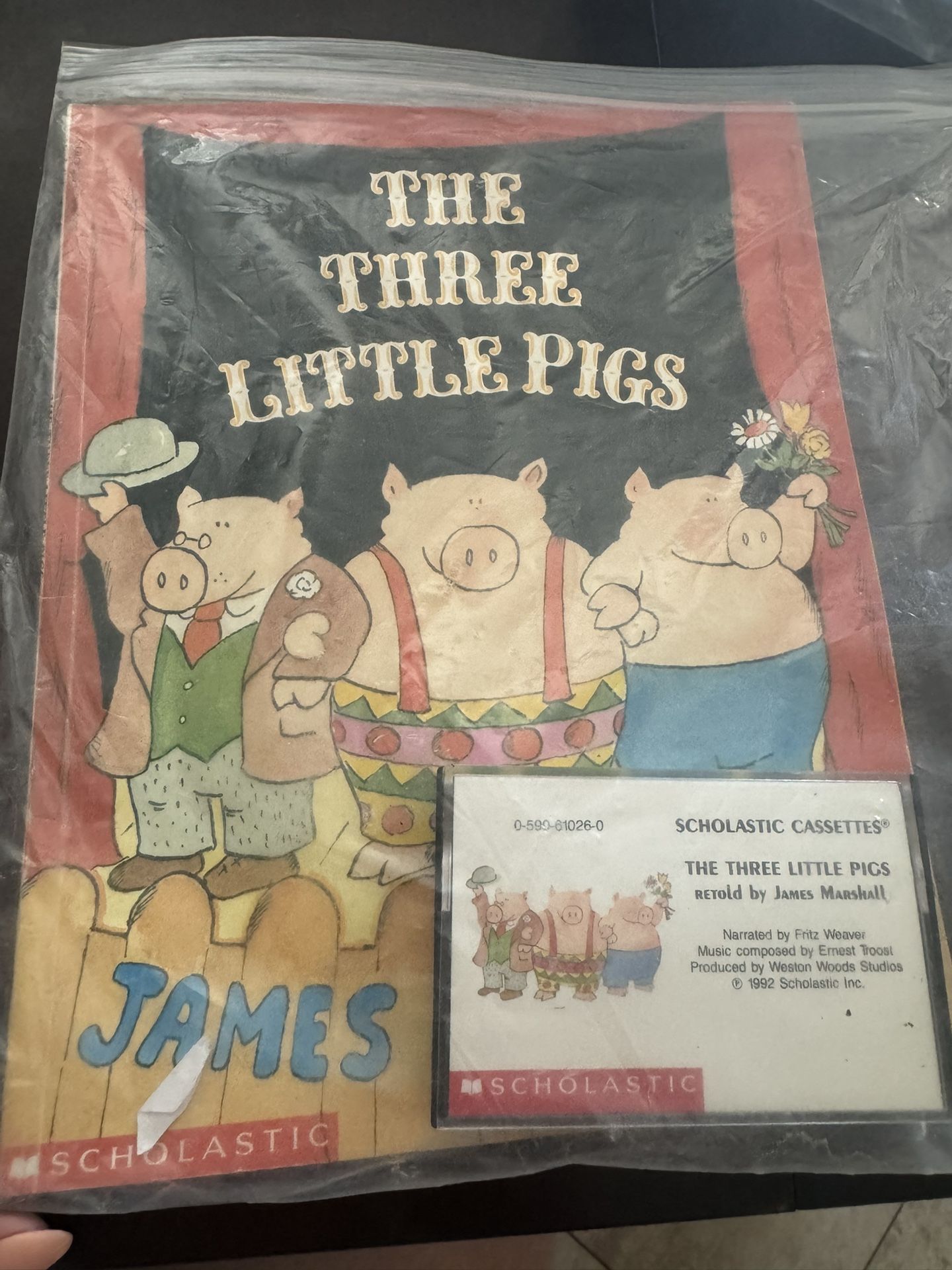 Scholastic Books With Cassette