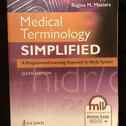 Medical Terminology SIMPLIFIED A Programmed Learning Approach by Body System SIXTH EDITION em