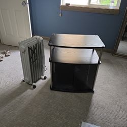 Heater and TV Stand