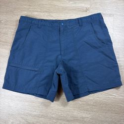 Navy Blue Cargo Shorts