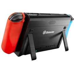 10000mAh Battery Charger Case for Nintendo Switch & OLED, Portable Pop-Up Backup Extended Battery Pack Charger Case~Switch Games & Accessories, Black