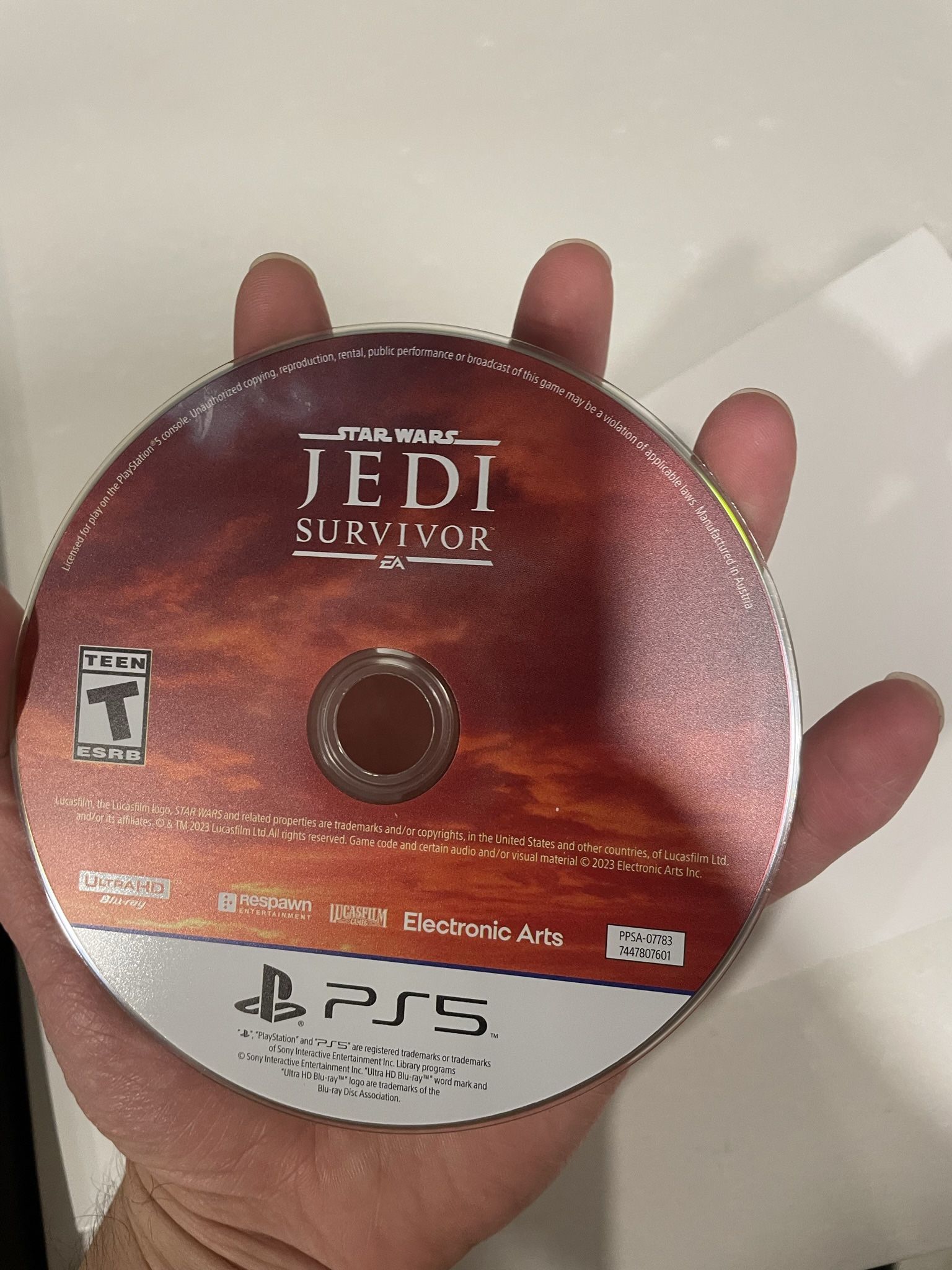 Star Wars Jedi Survivor PS5