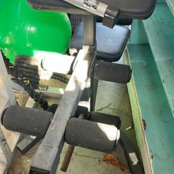 Weight Set And Misc Workout Items 