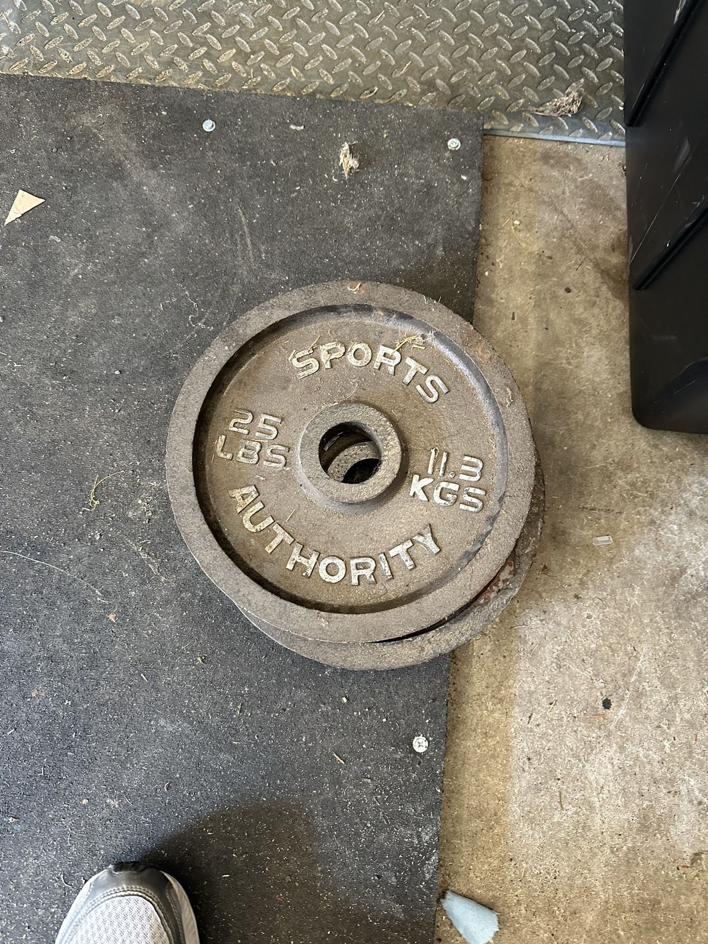 25 Pound Olympic Plates