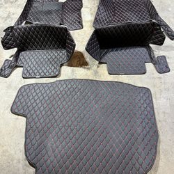 BMW E63 Diamond Stitch Floor Mats