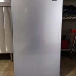 Kenmore Small  Freezer And Fridge 4.4 CU Stainless Steel
