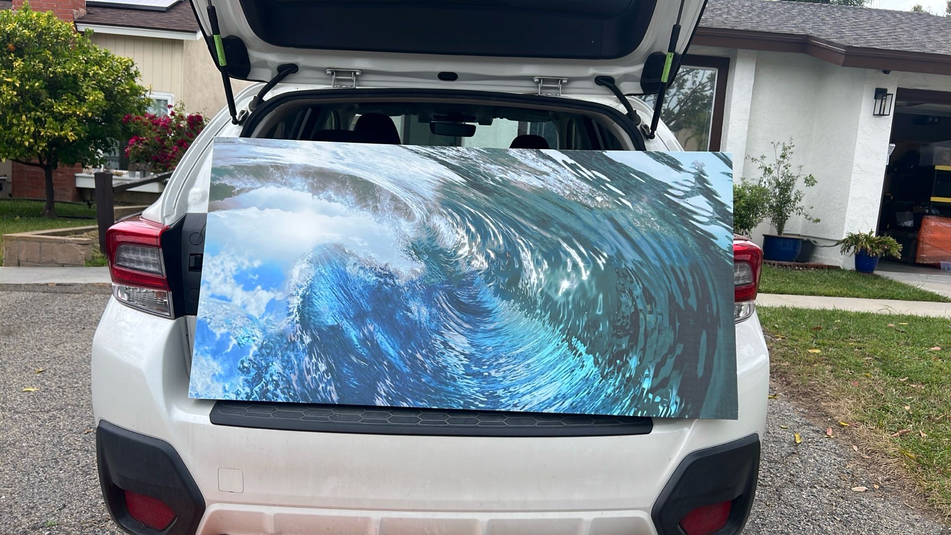 Photo On Canvas Wave 36x42