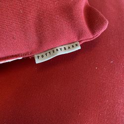 Four Pottery Barn Sunbrella Pillows
