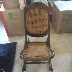 Antique rocking chair