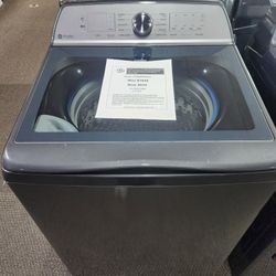 Profile 5.0 cu. ft. High-Efficiency Smart Top Load Washer in Diamond Gray with Impeller and Built-In Wi-Fi, Energy Star