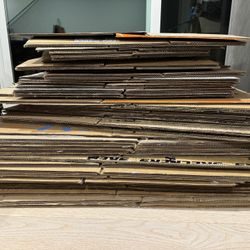 Moving Boxes w/ Packing Material 