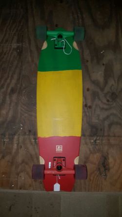Globe rasta skateboard longboard brand new